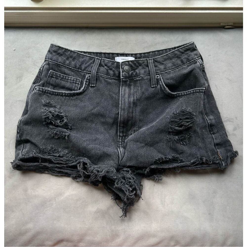 forever 21 denim shorts